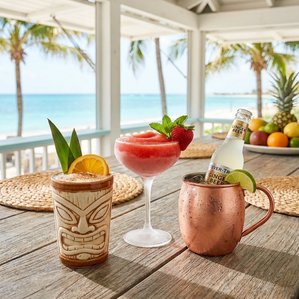 Tropical cocktails